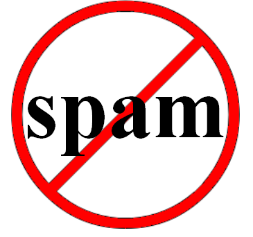 spam, sin, and shut down…